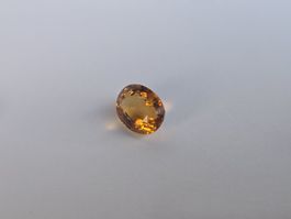 Citrine naturelle 8,5 carats – superbe couleur dorée