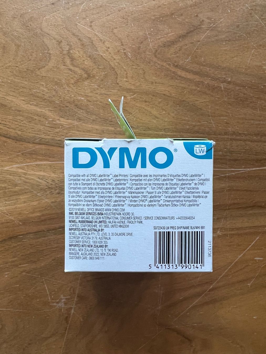 Dymo Sticker: Dymo Etikettenrolle 54 x 101mm – Nuovo e nell'imballaggio originale da Grindelwald venduto da wand_24 3