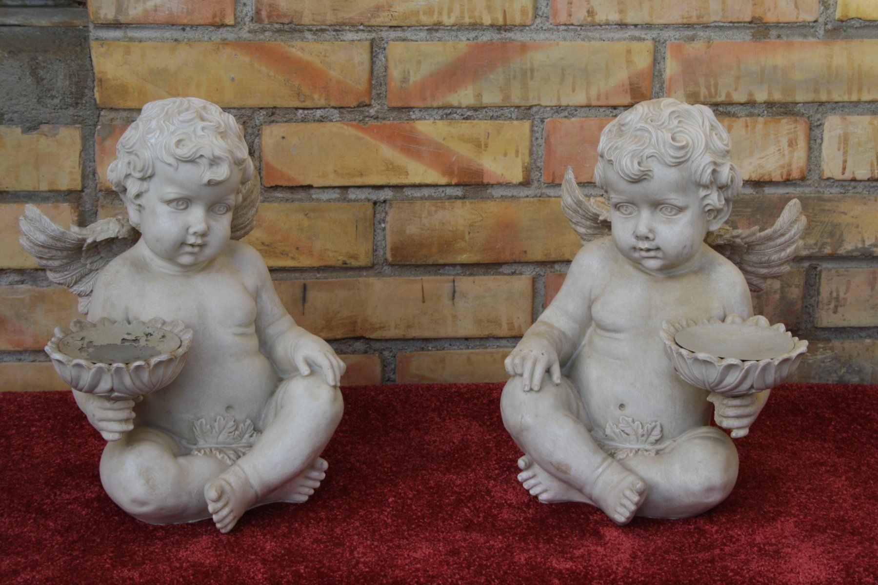 Statuette: 2 ENGEL ENGELSFIGUREN – Usato da Wauwil venduto da Pneuedy 6