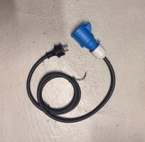 8 x Adapterkabel Typ 12 Stecker zu CEE Kupplung neu