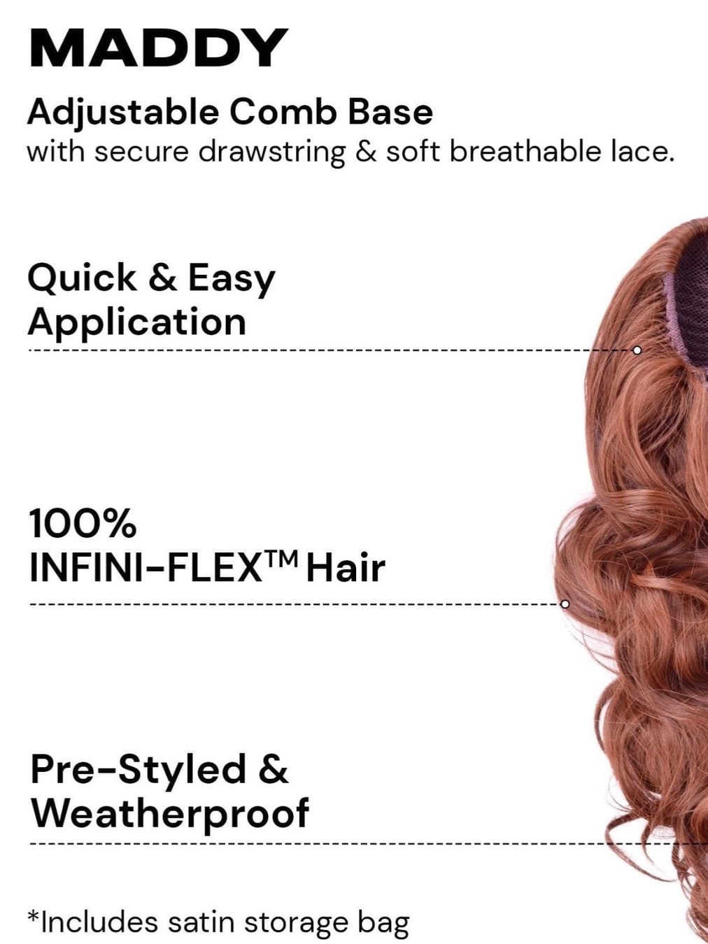 Parrucche: INH Hair Ponytail Extension Maddy 60cm – Nuovo e nell'imballaggio originale da Basel venduto da Chocolate_Cupcake 3