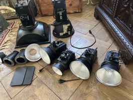 Blitzlichtanlage, Beleuchtung, Stative für Fotografie