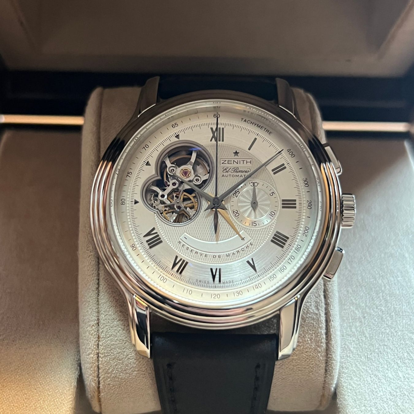 Zenith Uhren: Zenith Chronomaster Open Heart 03.1260.4021 – Gebraucht aus Carouge GE von Watchaser
