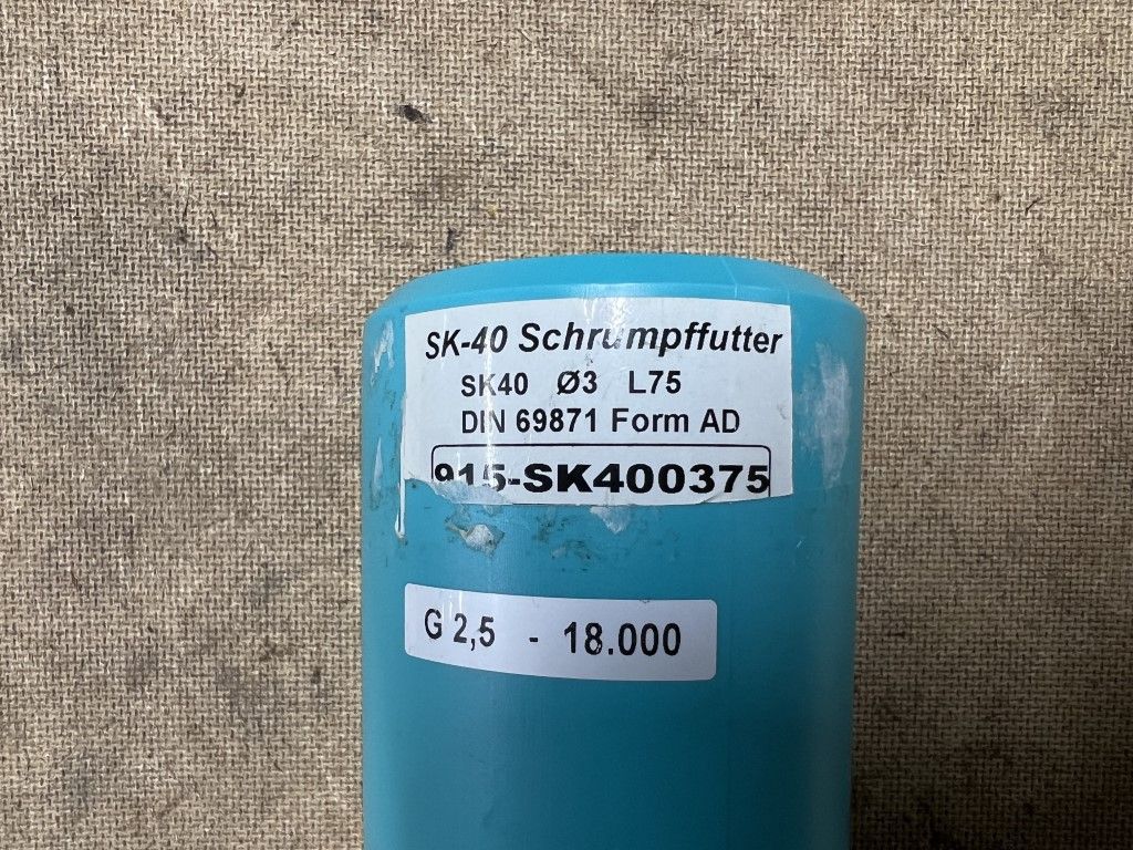 Attrezzi per industria metallurgica: Rineck SK40 3 x 75 Schrumpffutter – Usato da Zuchwil venduto da dragosmd-maschinen 4