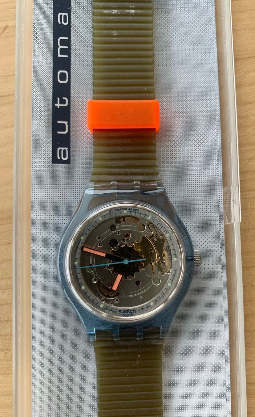 Swatch Orologi: Swatch New the mechanical – Nuovo e nell'imballaggio originale da Zürich venduto da ruedigg