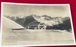 Alte Ansichtskarte Muottas Muragl Winterlandschaft