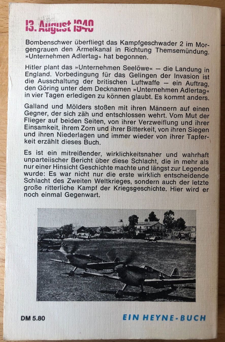 Libri: Adlertag "Eagle Day" & ...steigen aus...maschine brennt..... – Usato da Gross venduto da LakeofSihl 3