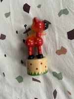 Drückfigur, Holzspielzeug, Pferd