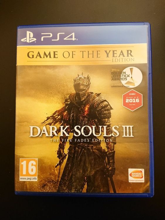 Playstation 4 PS4 - Dark Souls III 3 GOTY Ed - DE - komplett | Kaufen ...