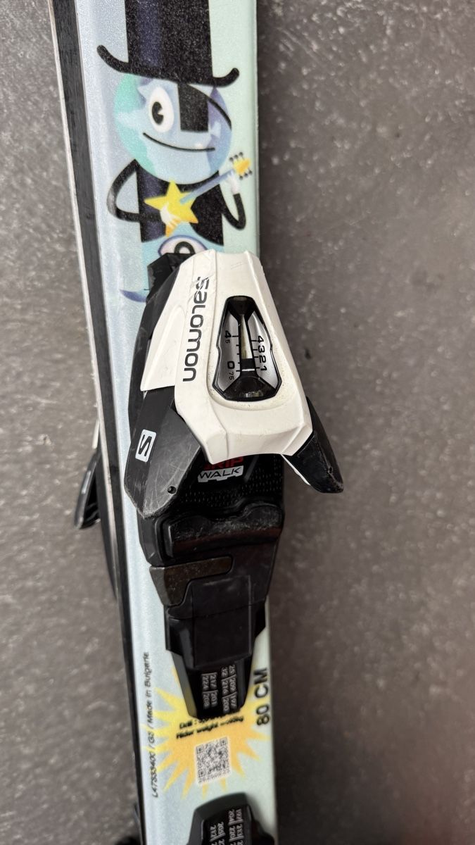 Salomon Skis: Kinderski Salomon 80 cm mit Bindung – Gebraucht aus Wettingen von rom_5f7w 4