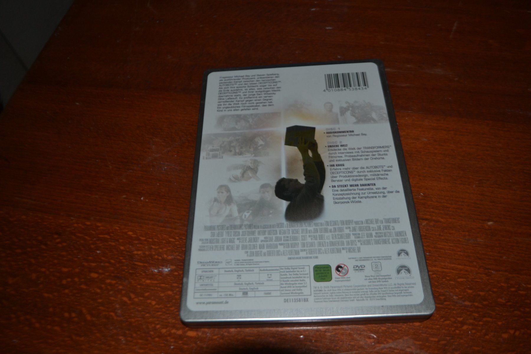 Tutti i DVDs: Transformers Steelbook (DVD) – Usato da Laupen ZH venduto da chefdom 1