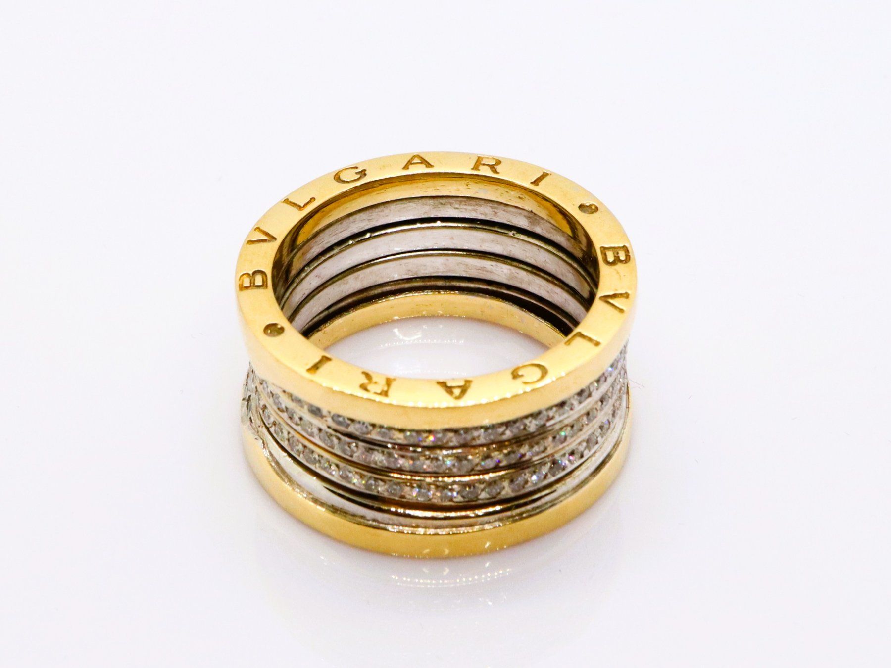 Bulgari Anelli: Bulgari B.Zero1 Ring | Gr. 68 | 18 Karat Gelbgold – Usato da Dürnten venduto da Argentis 2