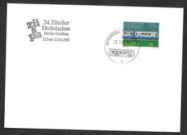 Sonderbrief A. 1413 34. Züspa Zürich 22.9.-2.10.1983