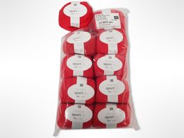 RICO DESIGN Creative Sport Wolle Rot 10 Stk.