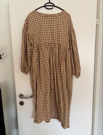 Monkind Baumwolle Kleid im Karomuster, Grösse M, Top Zustand