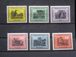 DDR 1959 Heimische Vögel **