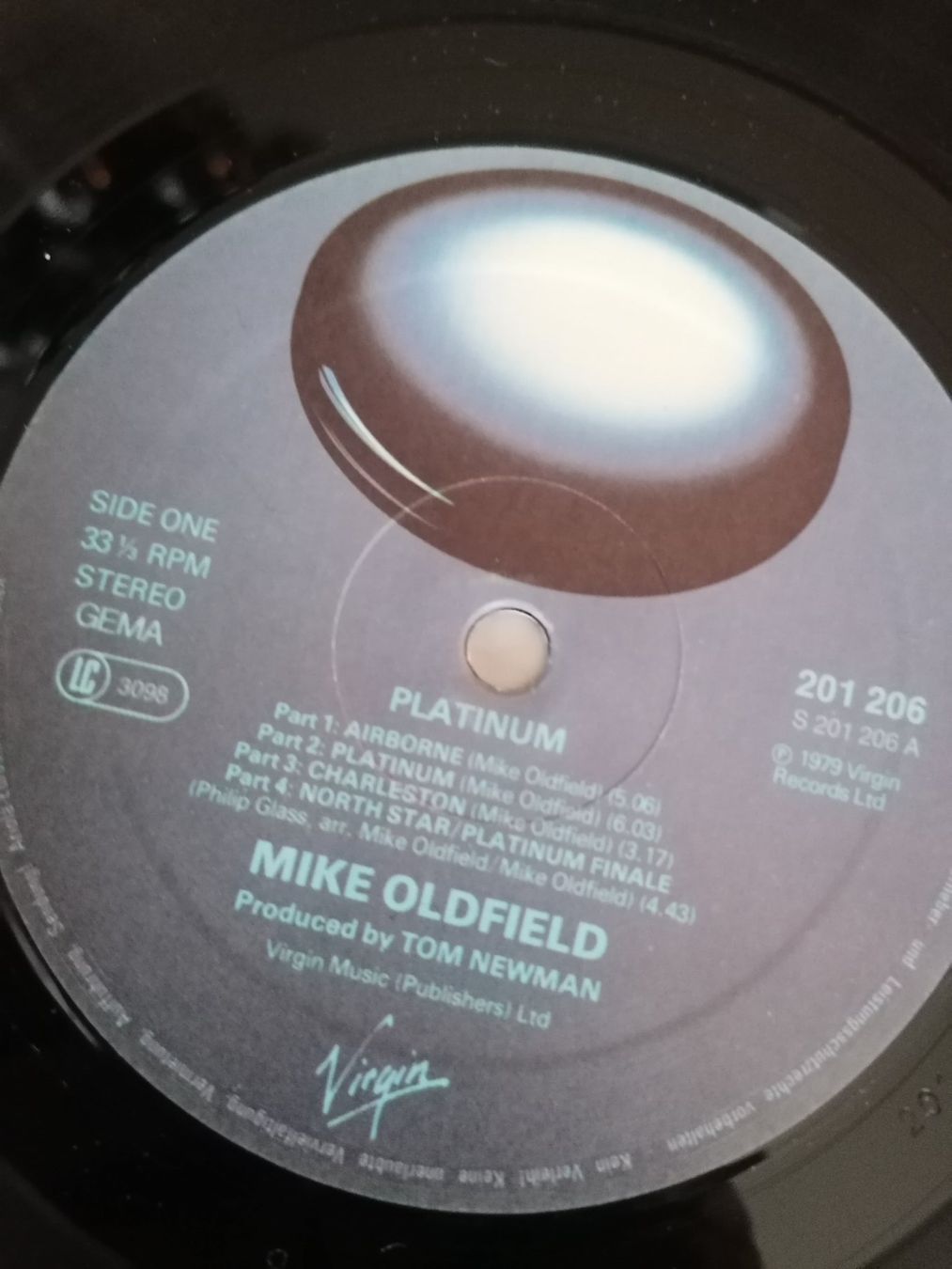 Schallplatten: LP - Mike Oldfield - Platinum - Vinyl – Gebraucht aus Basel von vintagecollector 5