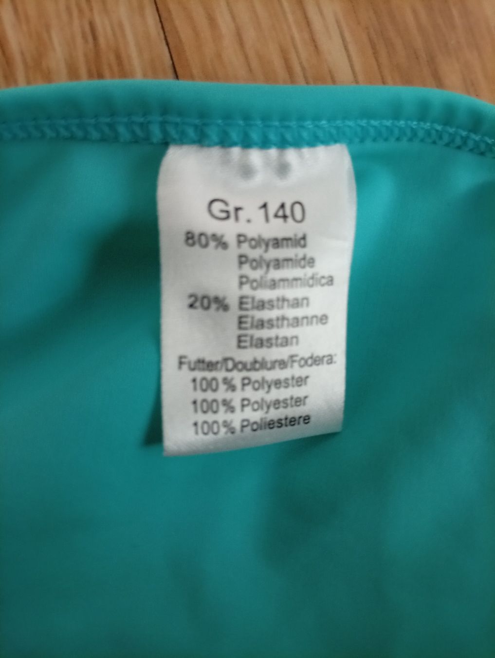 Costumi da bagno & Bikini: Bikini Mädchen türkis Grösse 140  – Usato da Worben venduto da ersa01 3