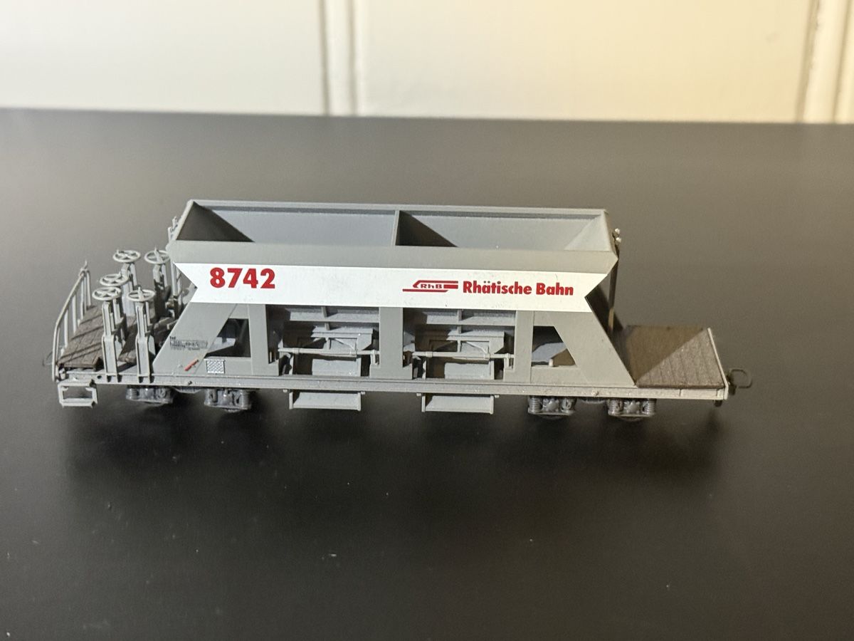 Bemo Modelleisenbahnen: Bemo RhB Schotterwagen – Gebraucht aus Thusis von Jasmin1991995 1