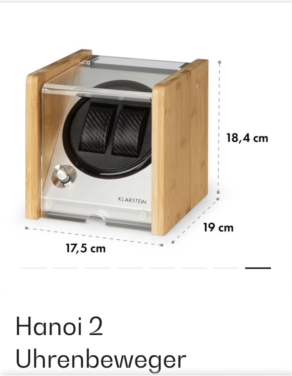 Scatole porta orologi: Hanoi 2 Uhrenbeweger – Nuovo (secondo la descrizione) da Grosshöchstetten venduto da lox_287b 6