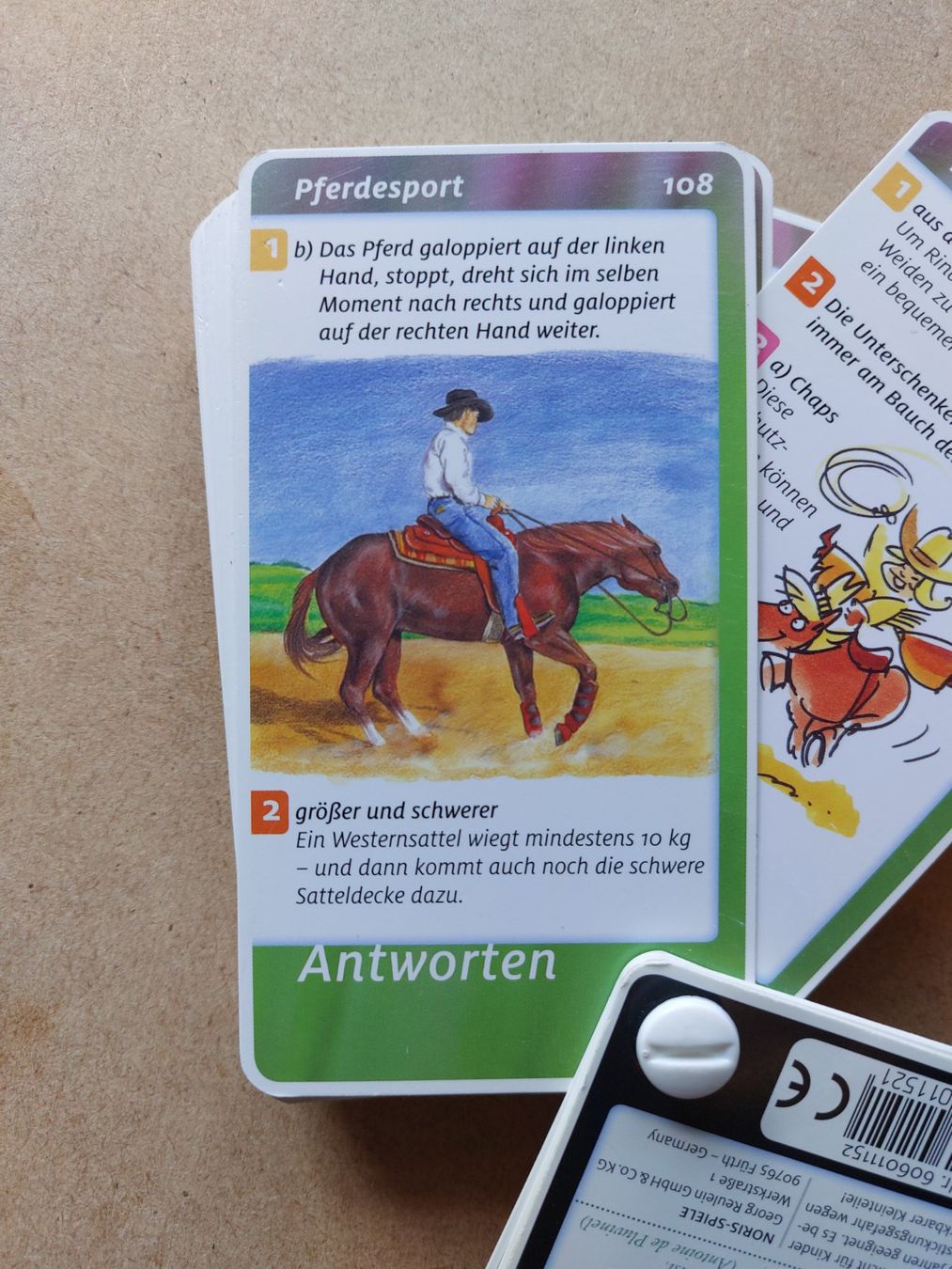 Giocattoli: Tolles Pferde- und Ponyquiz – Usato da Ruswil venduto da hubakuck 3