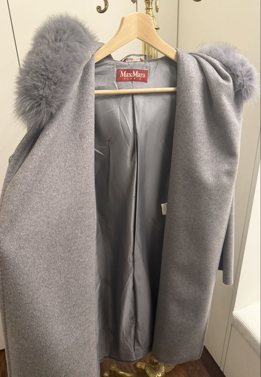 Max Mara Mäntel: MaxMara Studio Wollmantel grau Grösse 36 – Gebraucht aus Remetschwil von MLC_est.2005 5