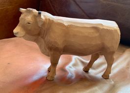 Huggler Brienz, Stier, Holz, Krippenfigur