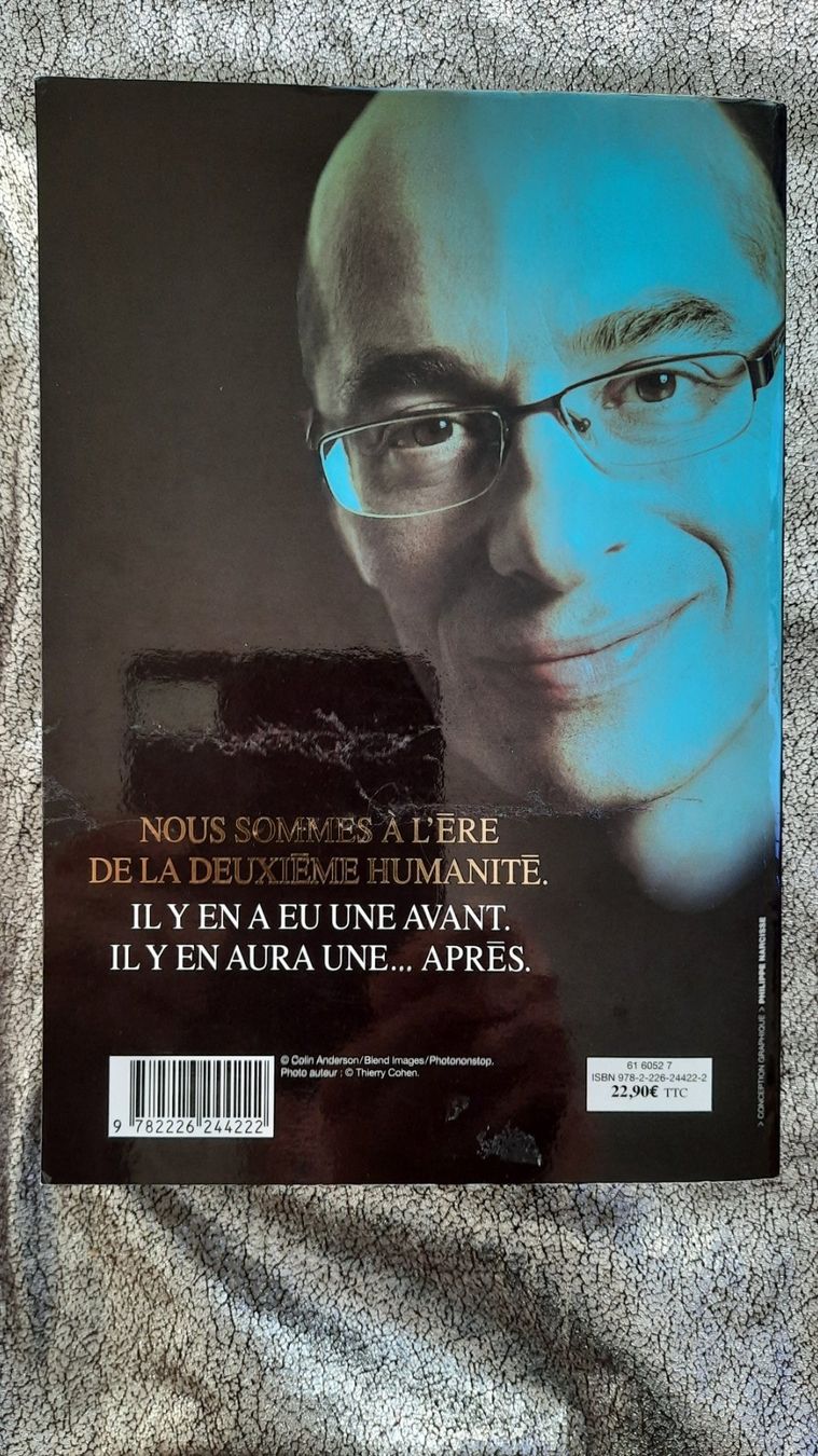 Bücher: BERNARD WERBER - Troisième Humanité – Gebraucht aus Lausanne von BrigitteAnne 1