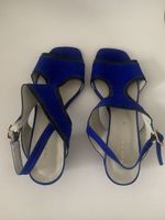 Hübsche Sandalen, Königsblau, Grösse 39