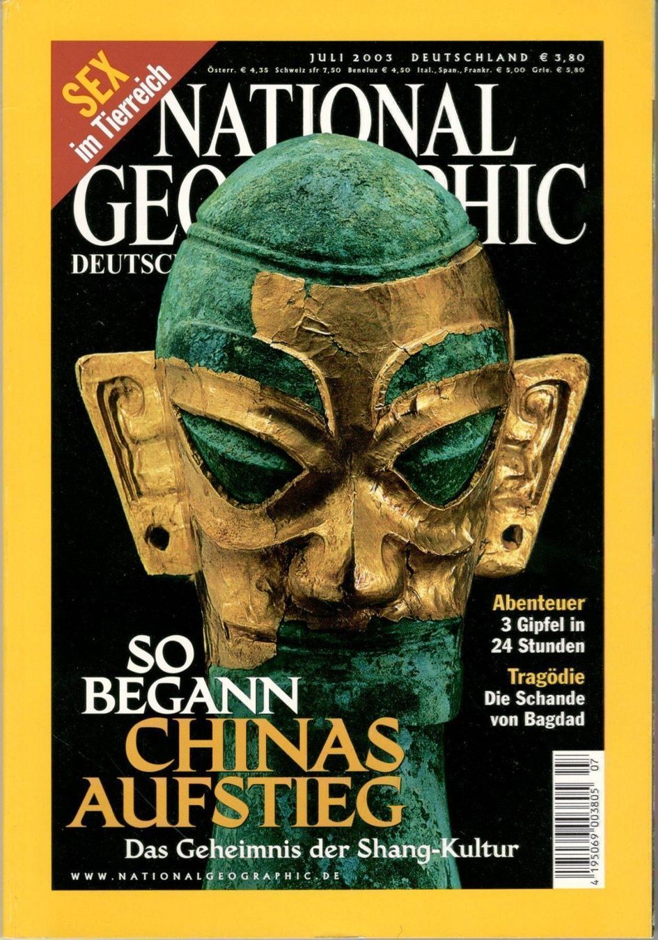 Riviste & Magazine: National Geographic Juli 2003 – Usato da Erstfeld venduto da Mario_boe0