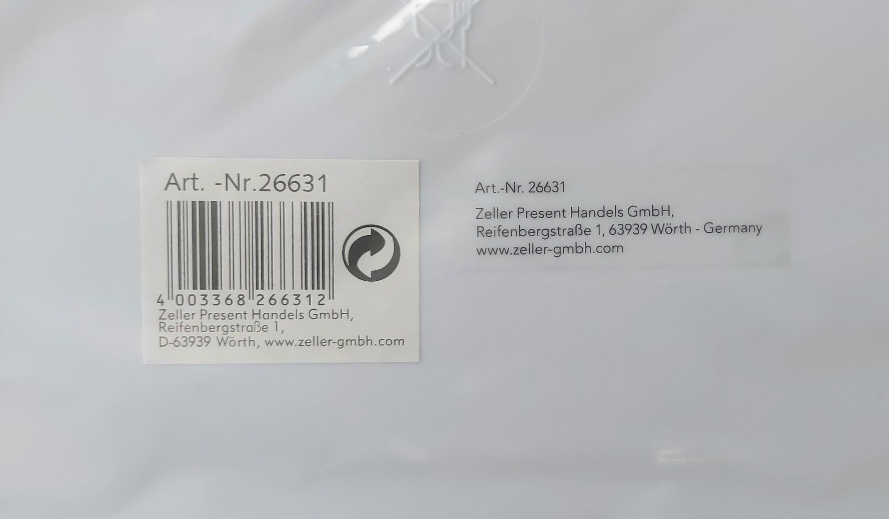 Servierplatten: Zeller Serviertablett mit Herz-Motiv – Neu und originalverpackt aus Läufelfingen von Rubine 1
