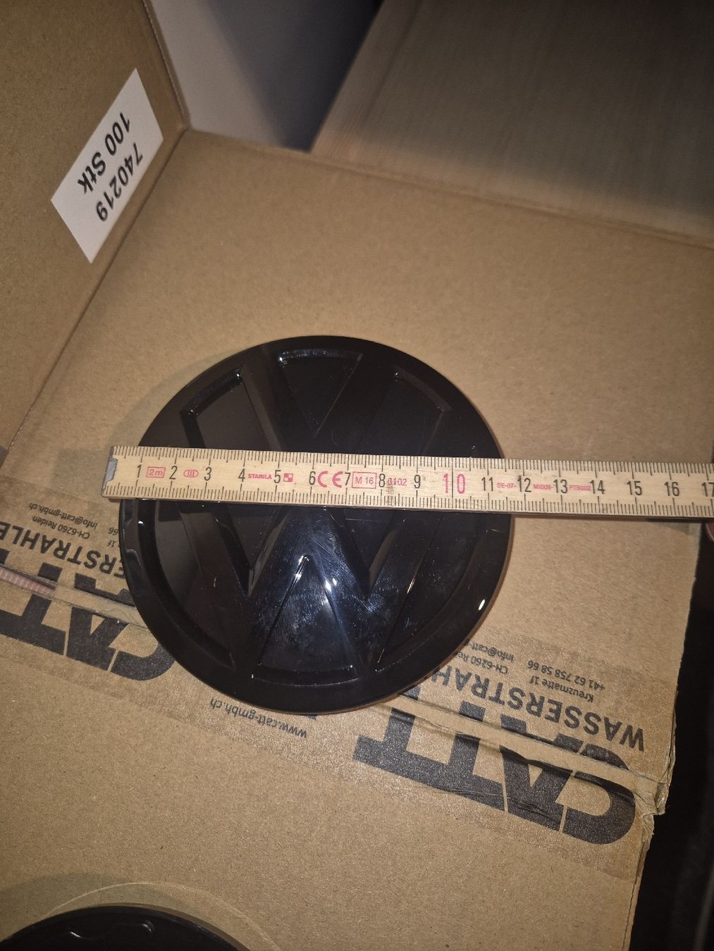 VW Accessori per altri veicoli: vw polo logo schwarz. – Nuovo e nell'imballaggio originale da Giswil venduto da Paulo.soares05 4