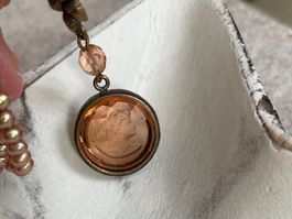 Romantische Kette mit Perlen und Gemme von Extasia