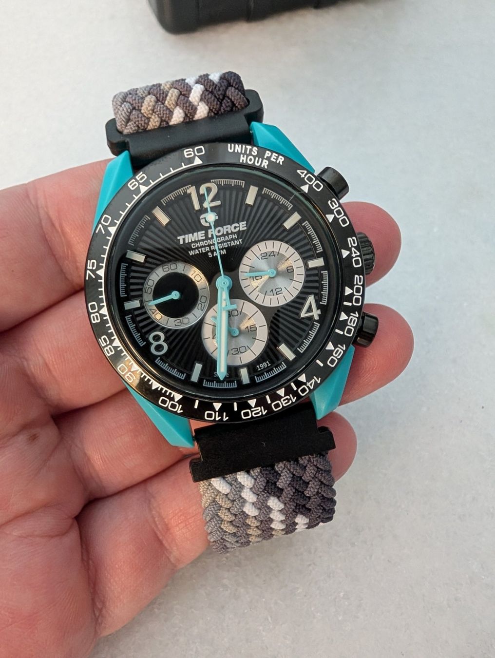 Orologi: TIME FORCE COOLWAKE full set + garantie 2 ans – Nuovo e nell'imballaggio originale da Corminboeuf venduto da MrGP87