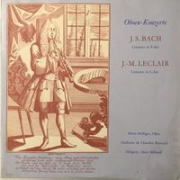 Bach / J.-M. Leclair – Oboen-Konzerte (LP, Holliger)