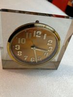 Europa mechanisch Sammler Wecker, 60er Jahre, Plexiglas