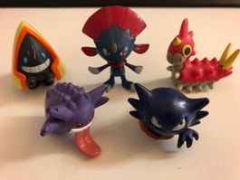 5 Pokémon Figuren