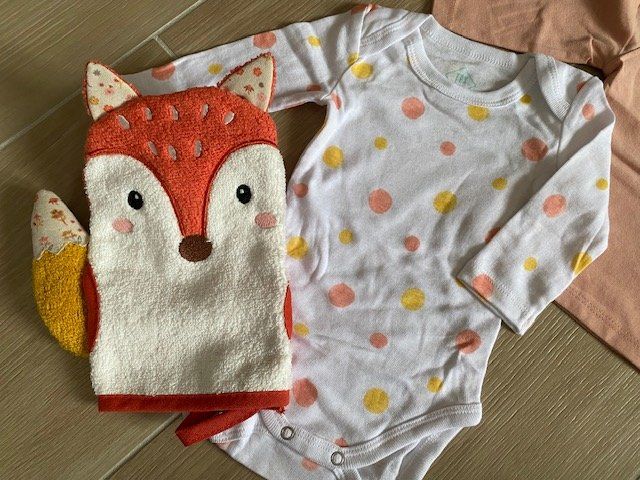 Lotti & Set di vestiti: Neues Baby-Geschenk-Set Gr. 62 "Füchsli" – Nuovo (secondo la descrizione) da Staufen venduto da Nasli 5