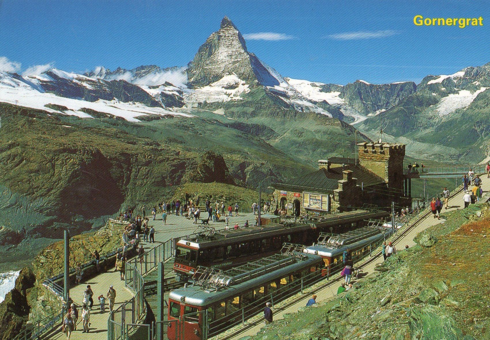 Cartoline postali: Zermatt - Gornergrat – Usato da Melano venduto da pisonsdro