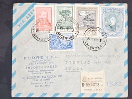 CL24 Enveloppe + Timbre Argentine 1965