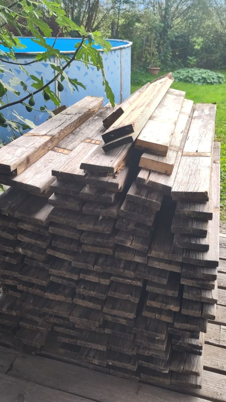 Schwimmbad: Pool mit oder ohne Holzumrandung. Mit Zubehör; ab CHF 1.- – Gebraucht aus Uznach von slotsfrun 8