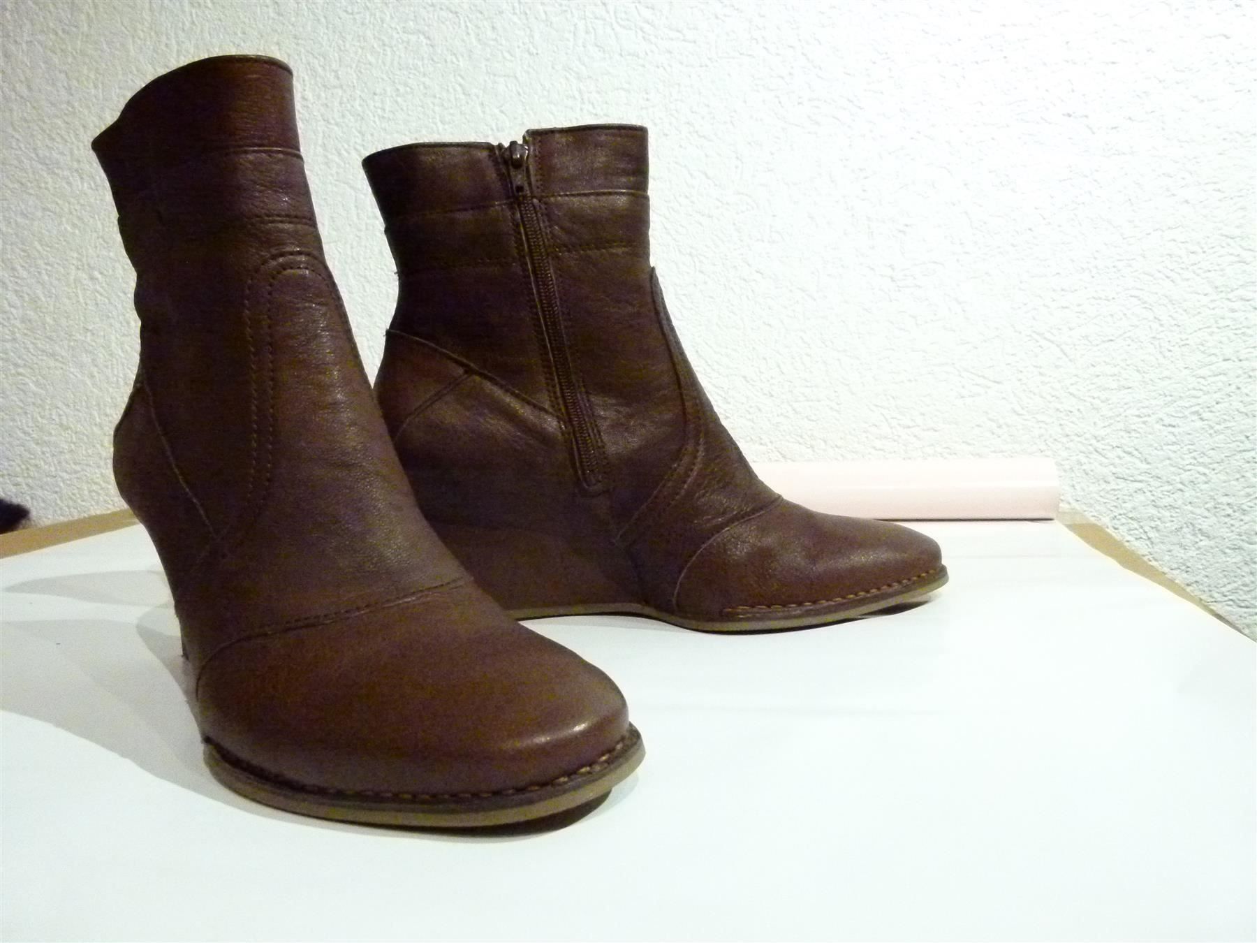 Neosens Scarpe da donna: Neosens Leder Stiefel Gr. 41 Lp,268Fr. – Nuovo (secondo la descrizione) da Uerkheim venduto da Justi.y 3
