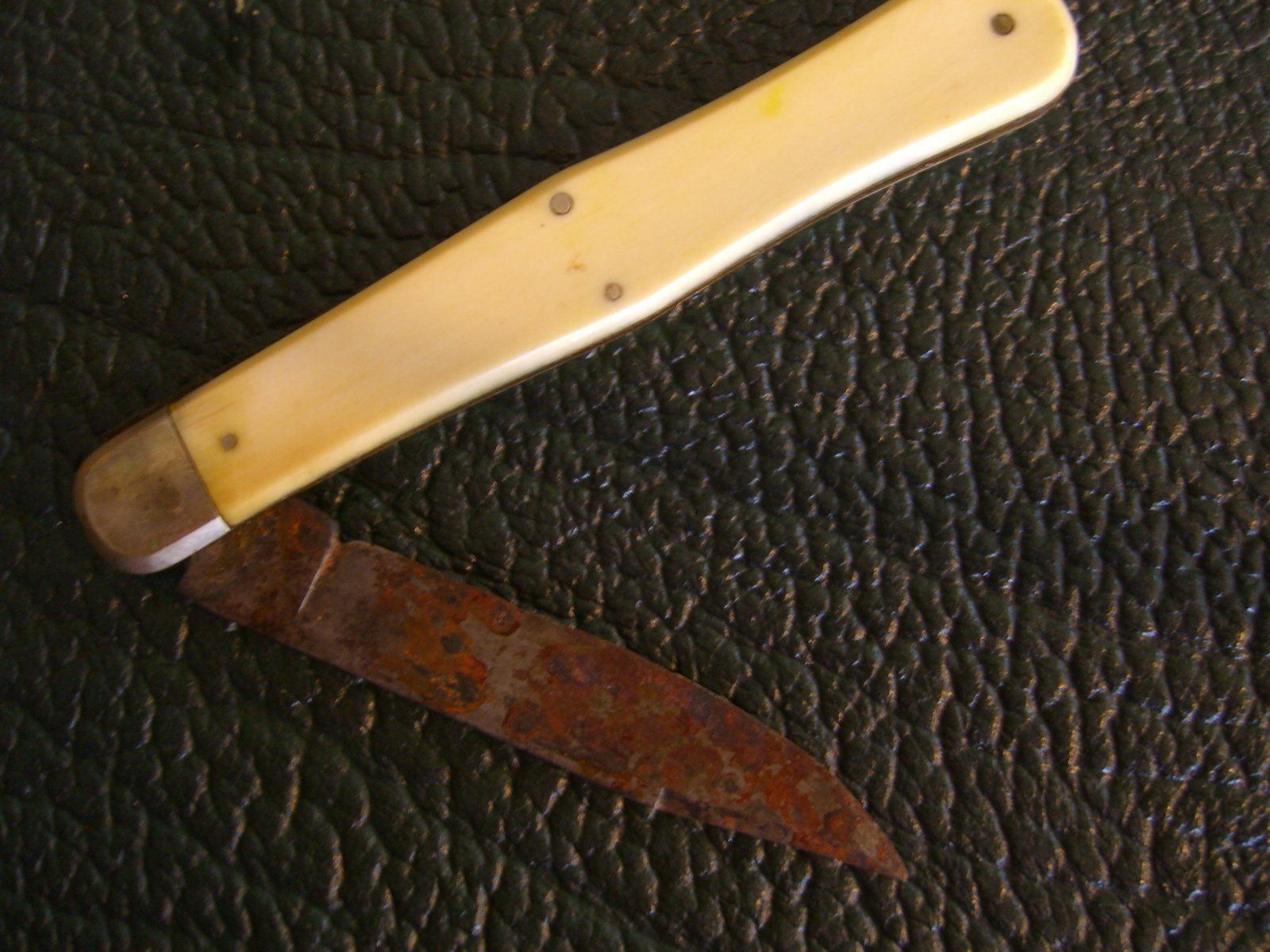 Coltelli tascabile: Klappmesser antik – Usato da Bischofszell venduto da Joachim-115 1