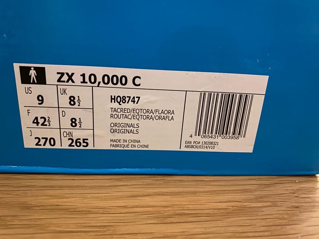 Adidas Scarpe da uomo: Adidas ZX 10000 C – Nuovo e nell'imballaggio originale da Weisslingen venduto da Espenmoos79 3