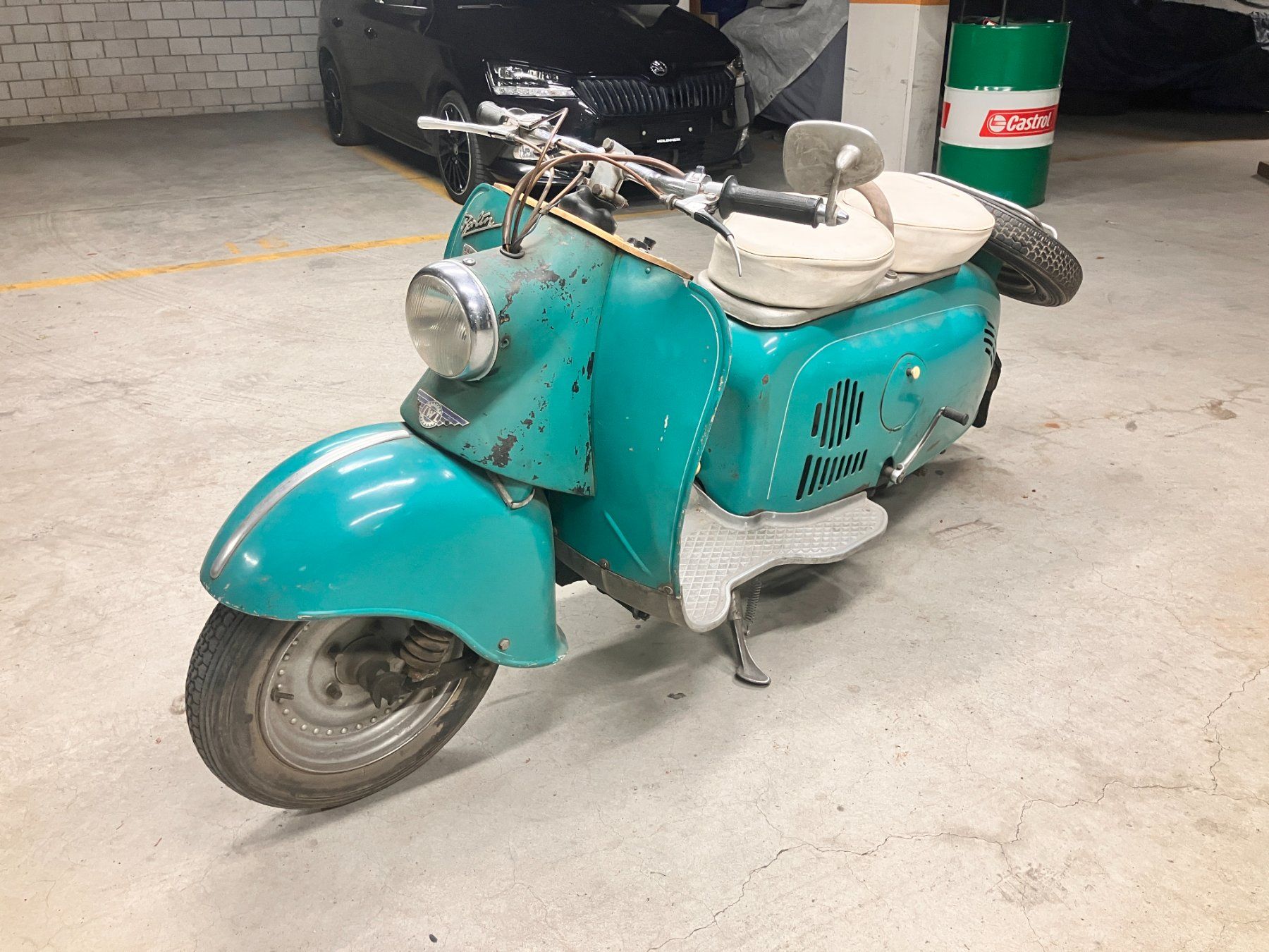 Sonstige: 2 Oldtimer, IWL Berlin DDR Kultroller IWL SR59 "Berlin" – Gebraucht aus Oberweningen von LSP72 2
