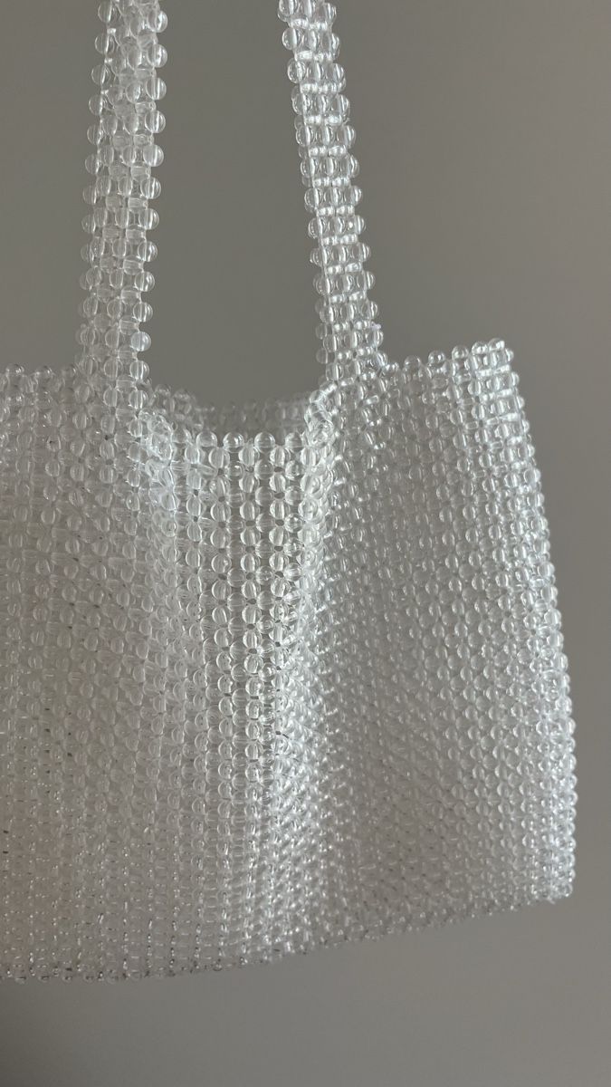 Borse da donna: Borsa trasparente con perline in stile tote, usata – Nuovo (secondo la descrizione) da Lugano venduto da yul_fhg2 8