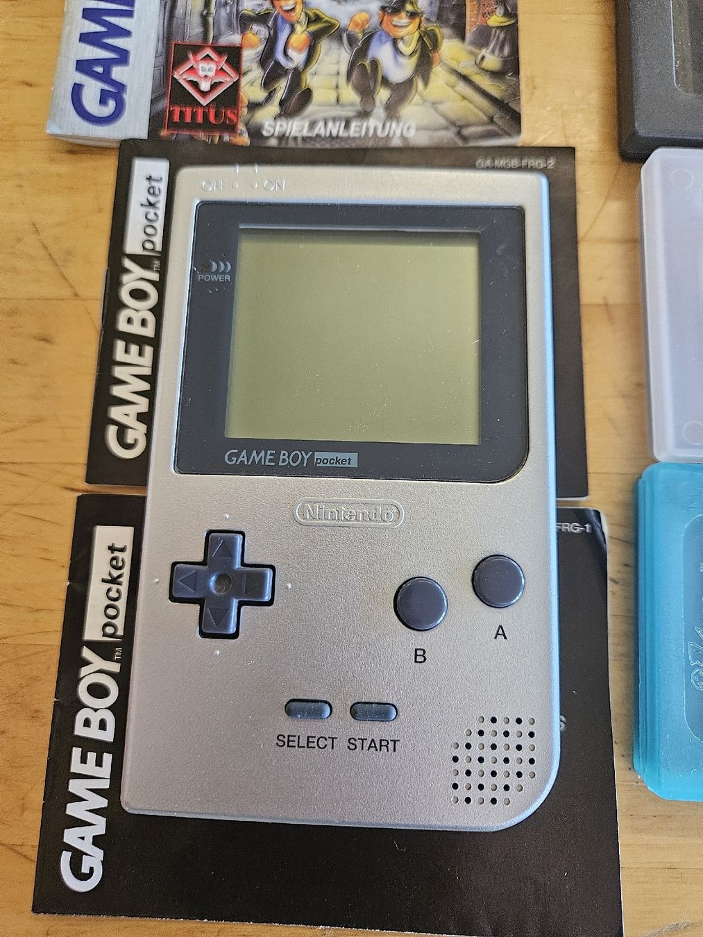 Nintendo Konsolen: Gameboy Pocket mit Spielen  – Gebraucht aus Pratteln von Cartonsducoeur_bl 1
