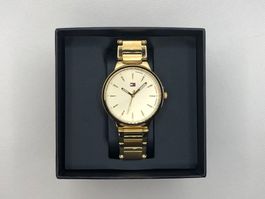 Tommy Hilfiger goldene Damenuhr