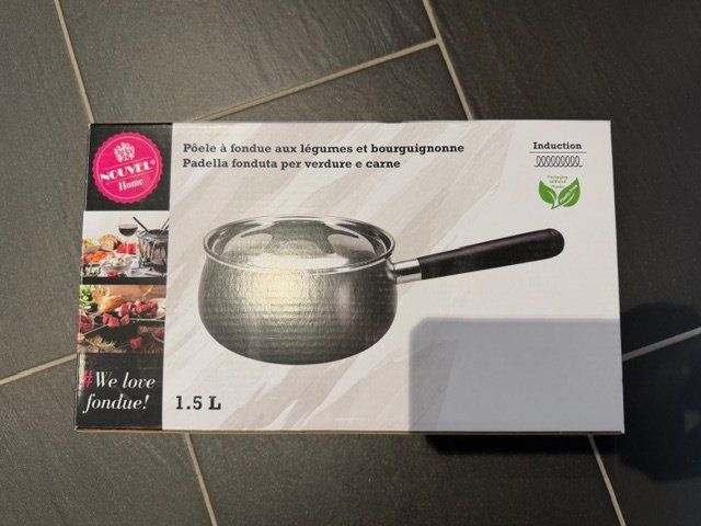 Pfannen: Fondue Pfanne – Neu und originalverpackt aus Endingen von wubi