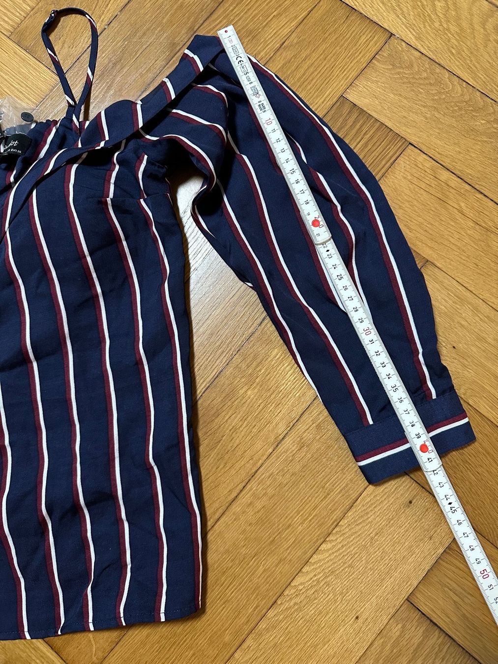 Top: NEU Bardot elegantes Top, schulterfrei – Nuovo e nell'imballaggio originale da Zürich venduto da ong8 3